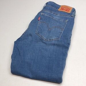 LIKE NEW LEVI 711 MID-RISE SKINNY JEANS 28x29 ⭐